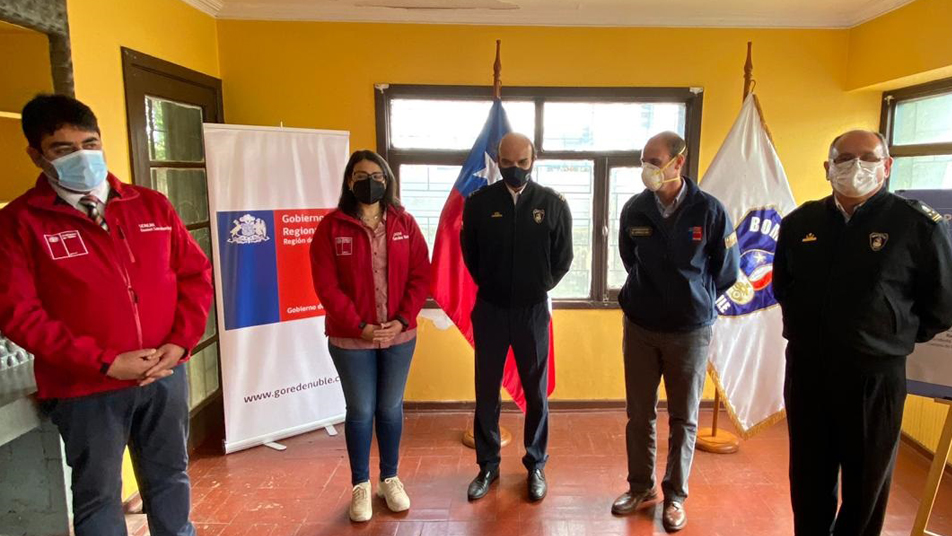 Consejo Regional de Bomberos de Ñuble recibe inmueble para la nueva sede institucional